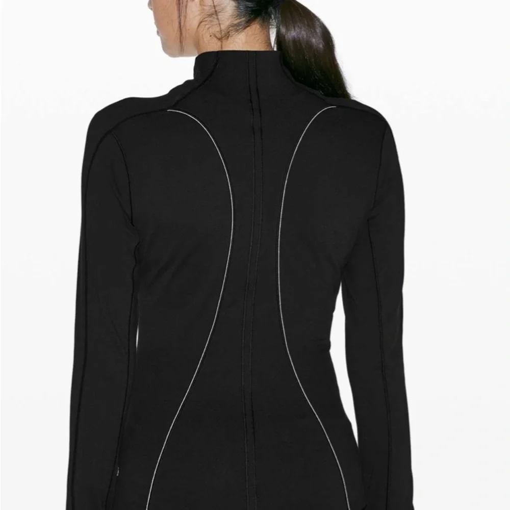 ✨Lululemon Run Briskly 1/2 Zip Black size 6 - Picture 4 of 11